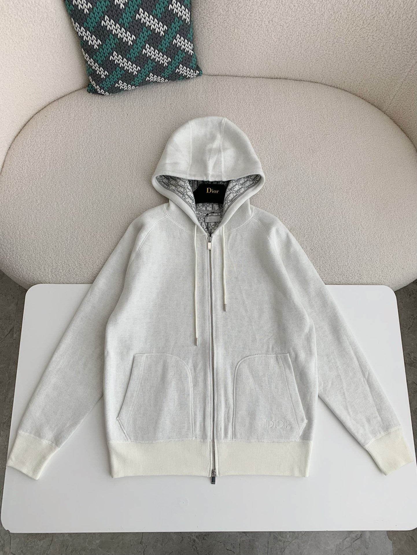 「#3845」Dior Internally printed full-motion sweatshirt