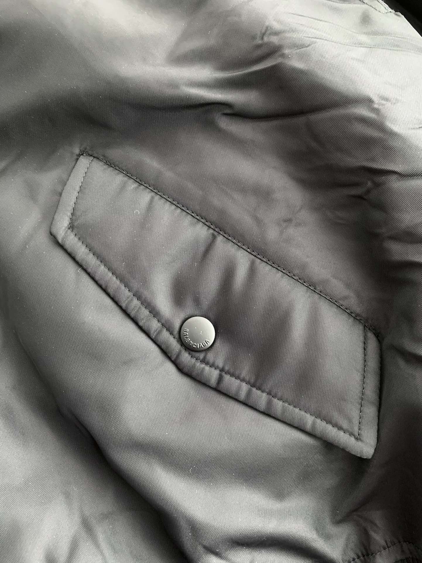 「#3846」Balenciaga Plain color zipper long-sleeve jacket