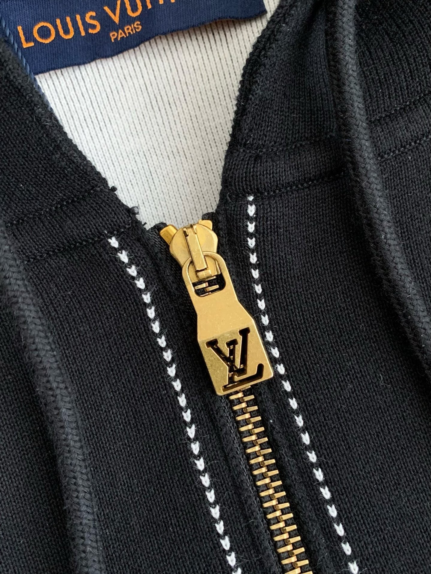 「#3850」Louis Vuitton SS24 Logo Inlaid flower zipper sweatshirt Jackets
