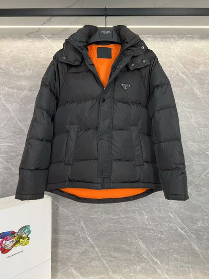 「#3868」Prada RE-Nylon down jacket with detachable hood