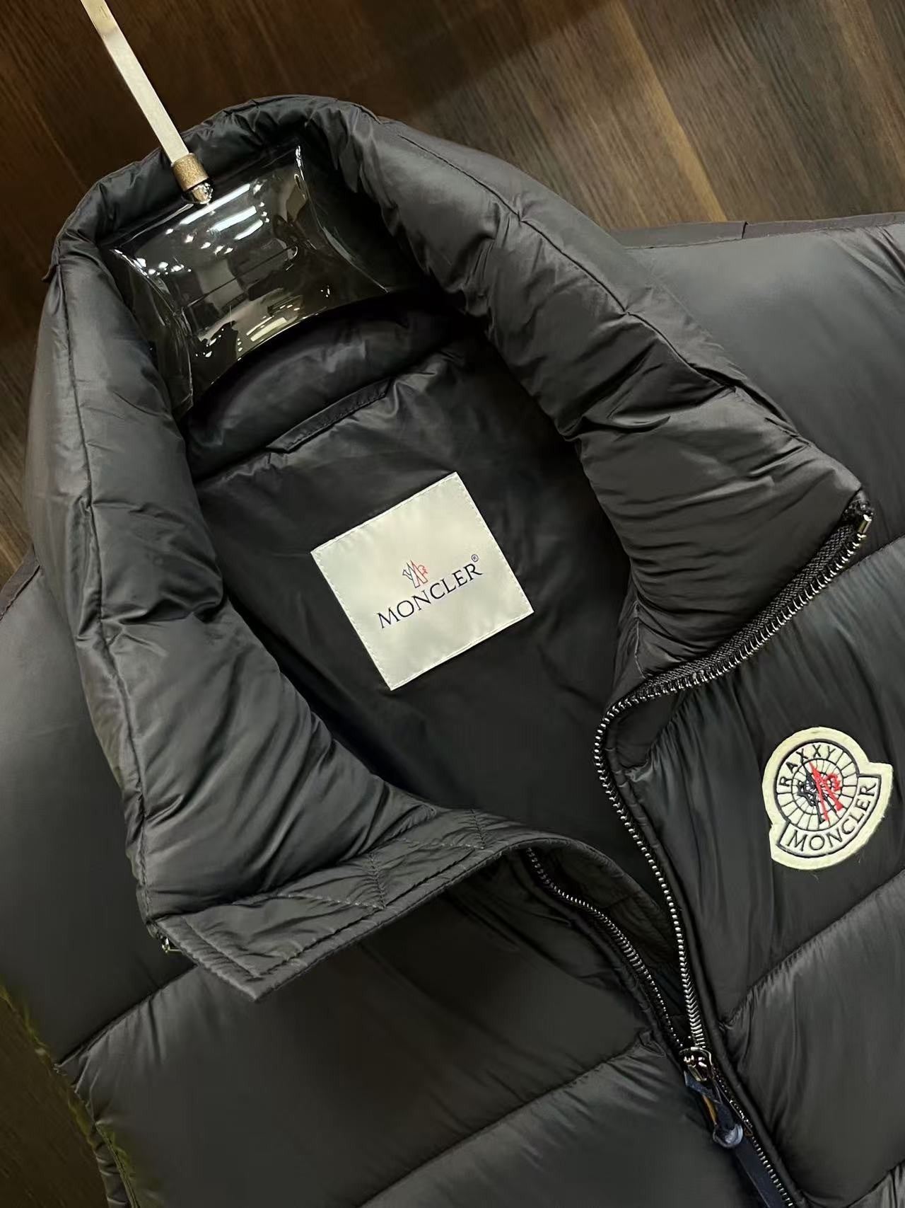 「#3872」Moncler24 autumn and winter new style stand collar down vest jacket
