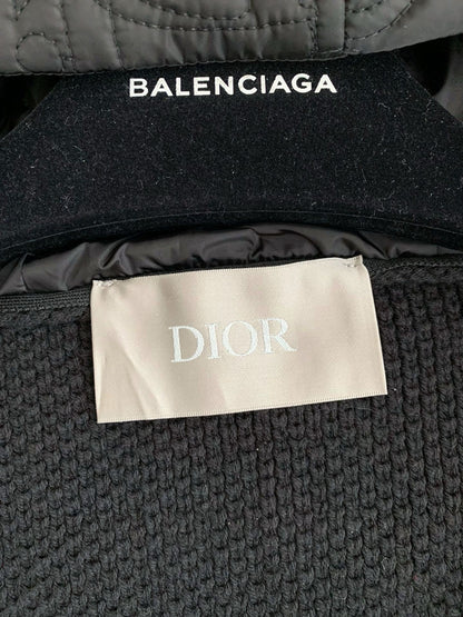 「#3896」Dior FW24 Plain color hooded jacket