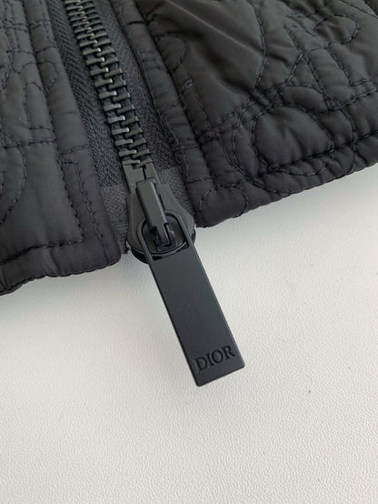「#3896」Dior FW24 Plain color hooded jacket
