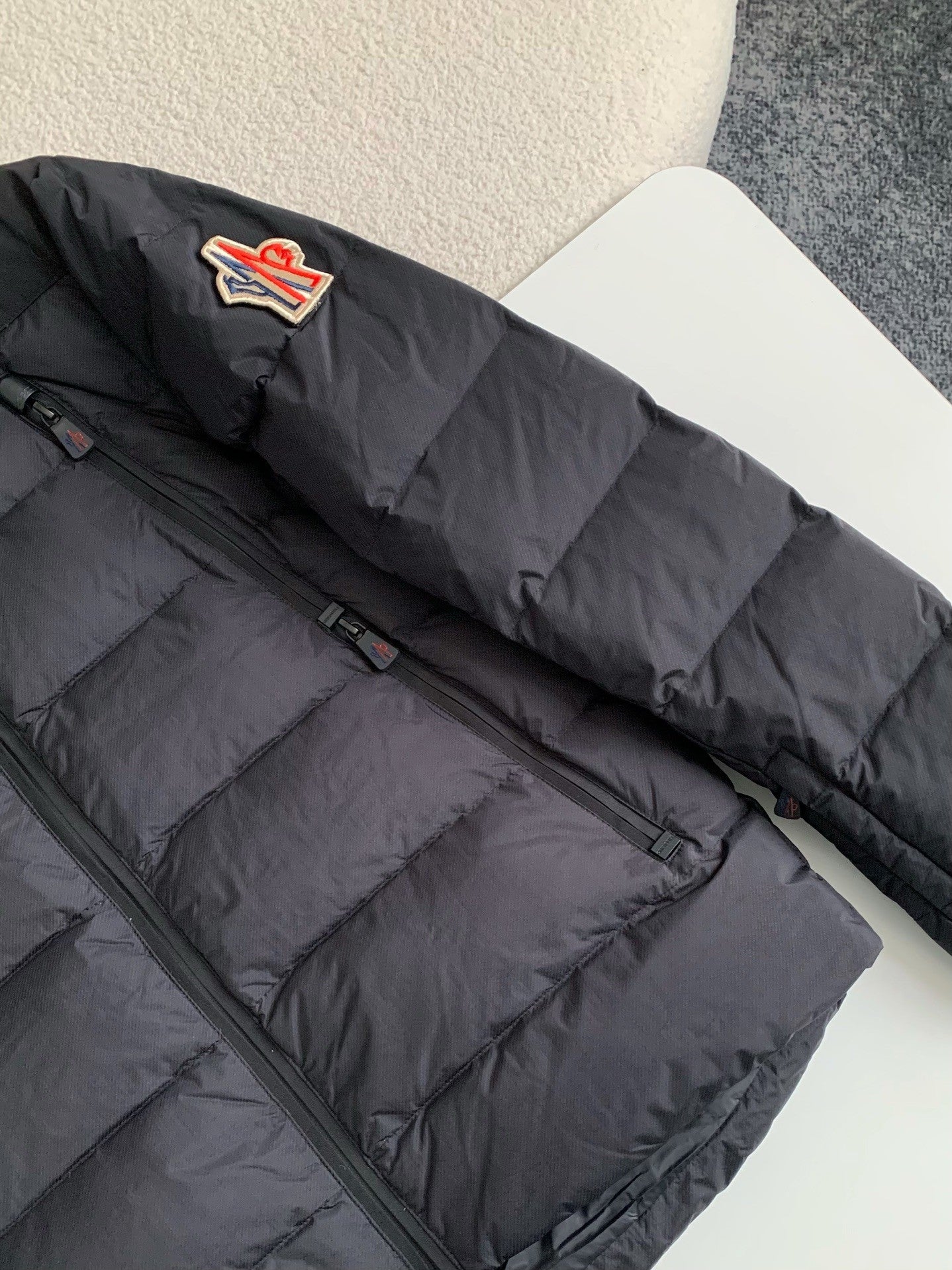 「#3913」Moncler Grenoble Nylon Hooded Down Jacket