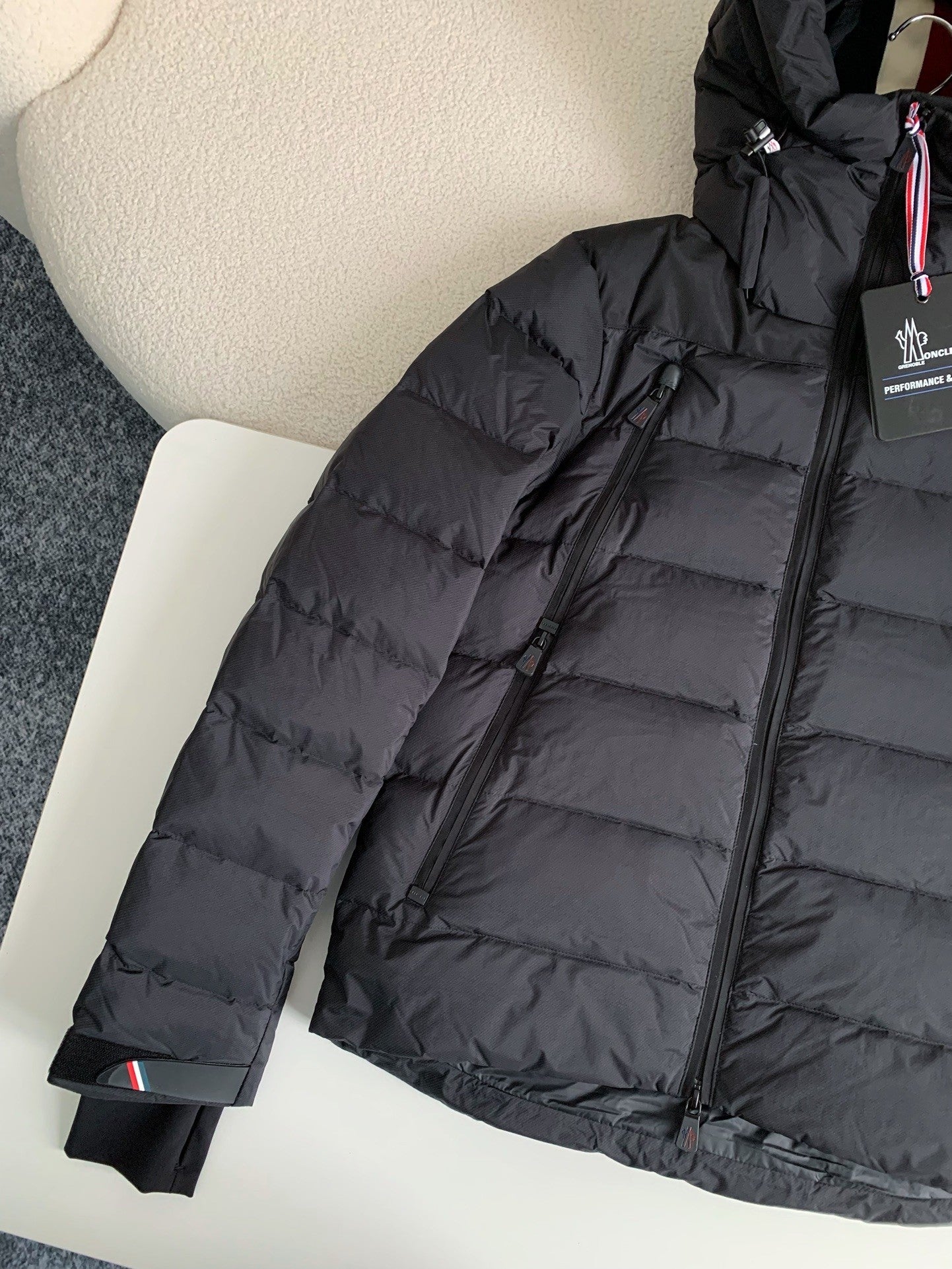 「#3913」Moncler Grenoble Nylon Hooded Down Jacket