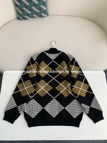 「#3927」Louis Vuitton ss25 Pre-Spring collection, blended wool round-neck sweater