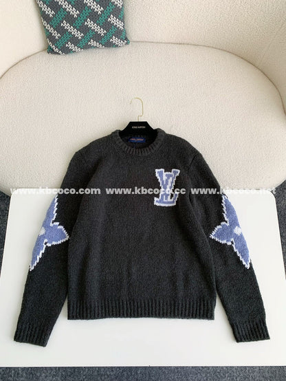 「#3832」Louis Vuitton ski sweater with wool inlay