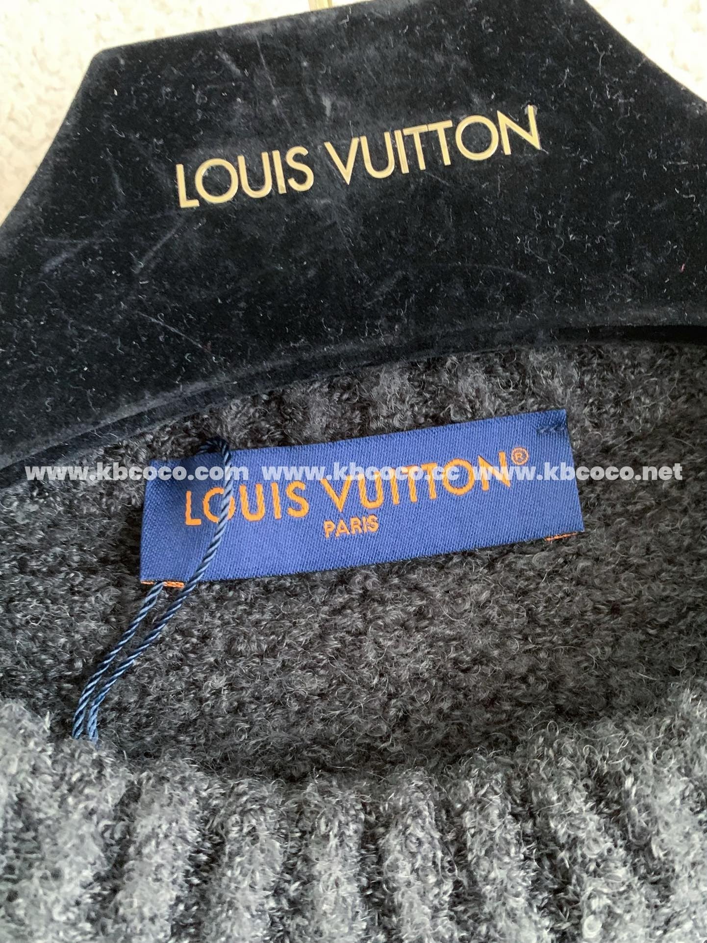 「#3832」Louis Vuitton ski sweater with wool inlay
