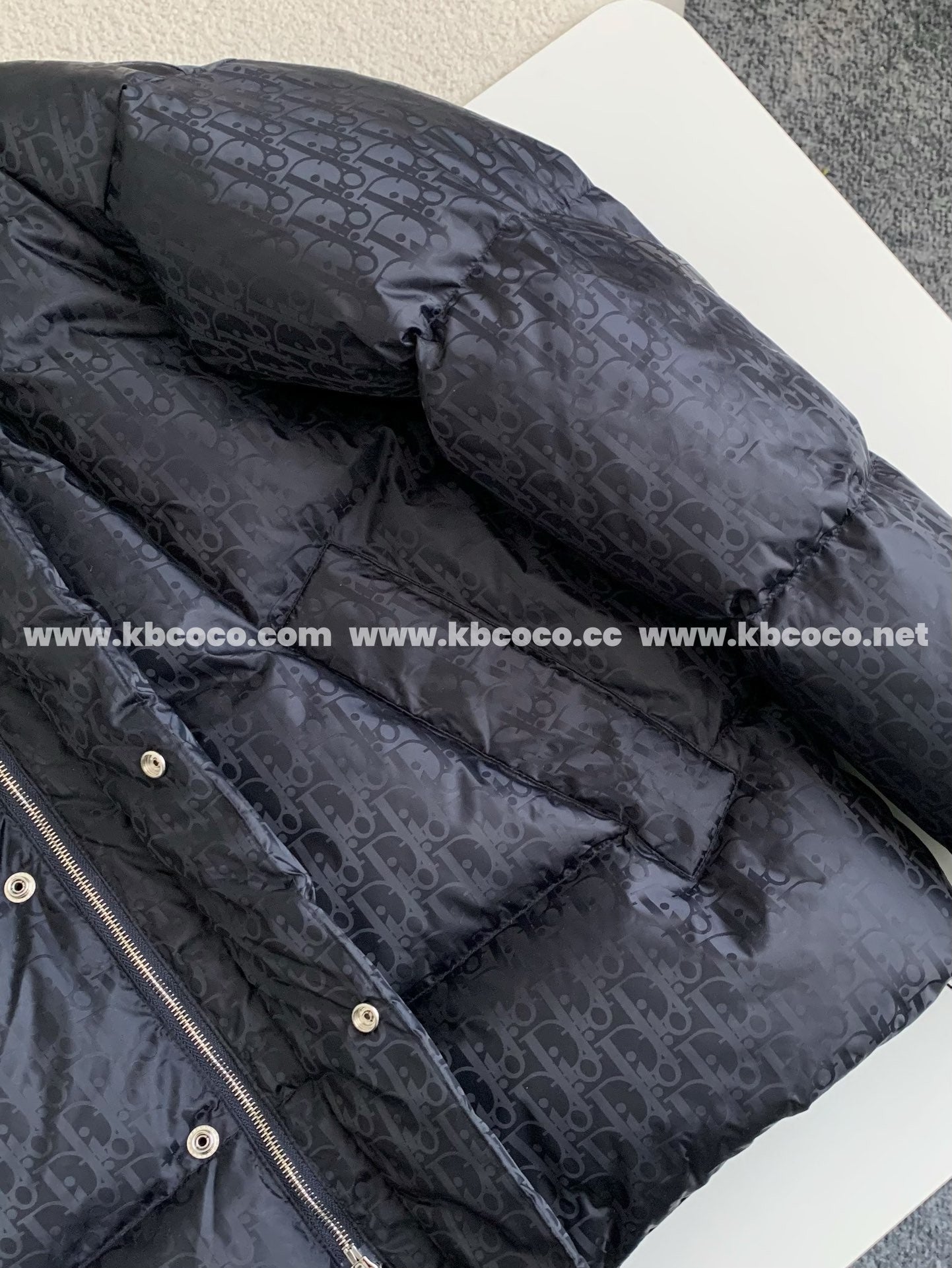 「#3930」DIOR Logo Printed Down Jacket