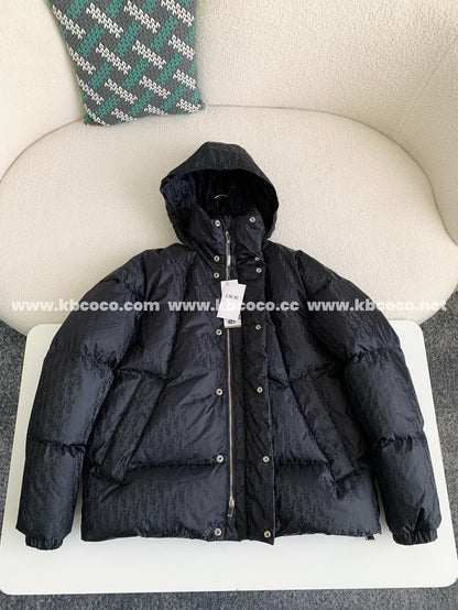 「#3930」DIOR Logo Printed Down Jacket