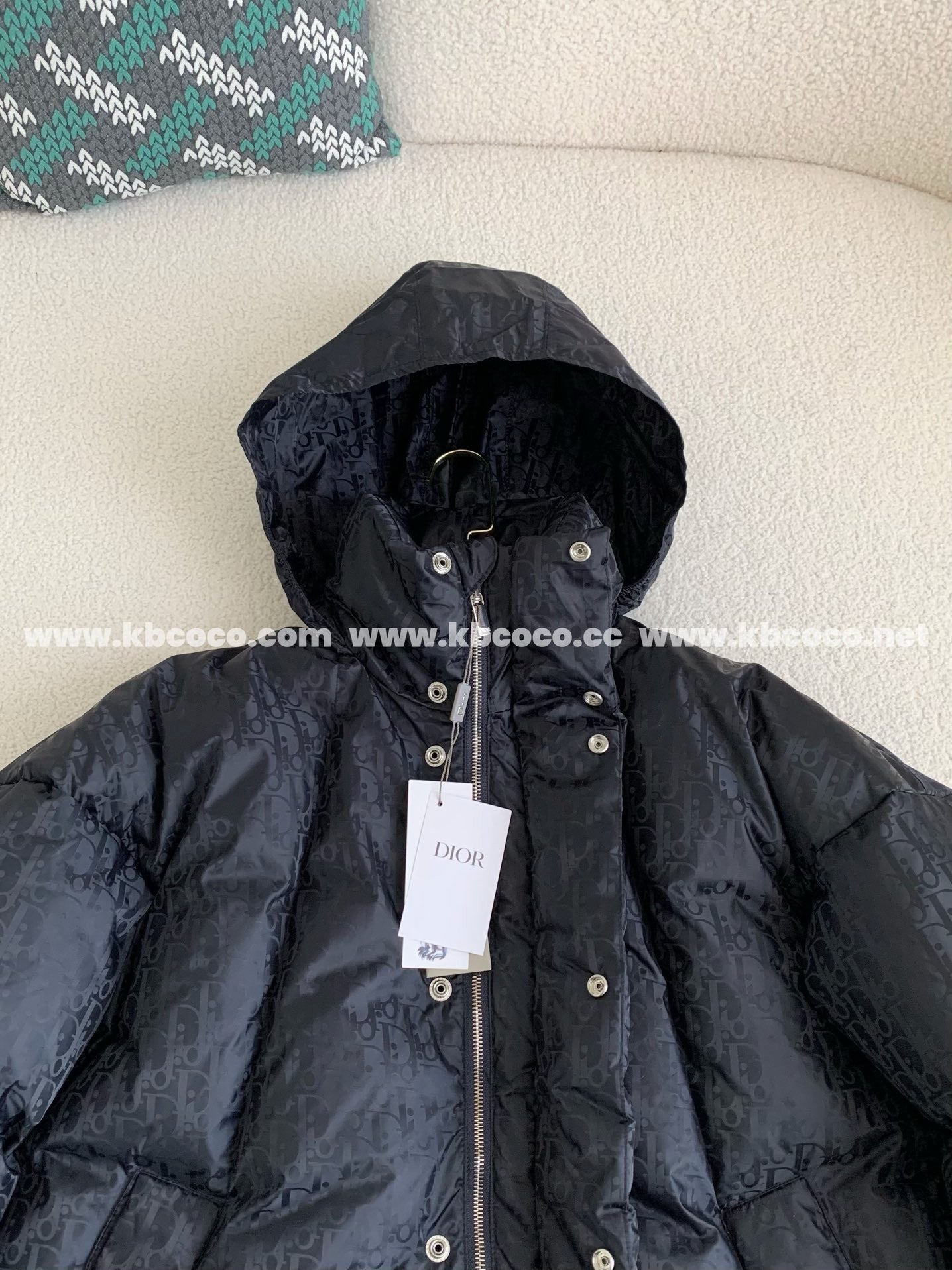 「#3930」DIOR Logo Printed Down Jacket