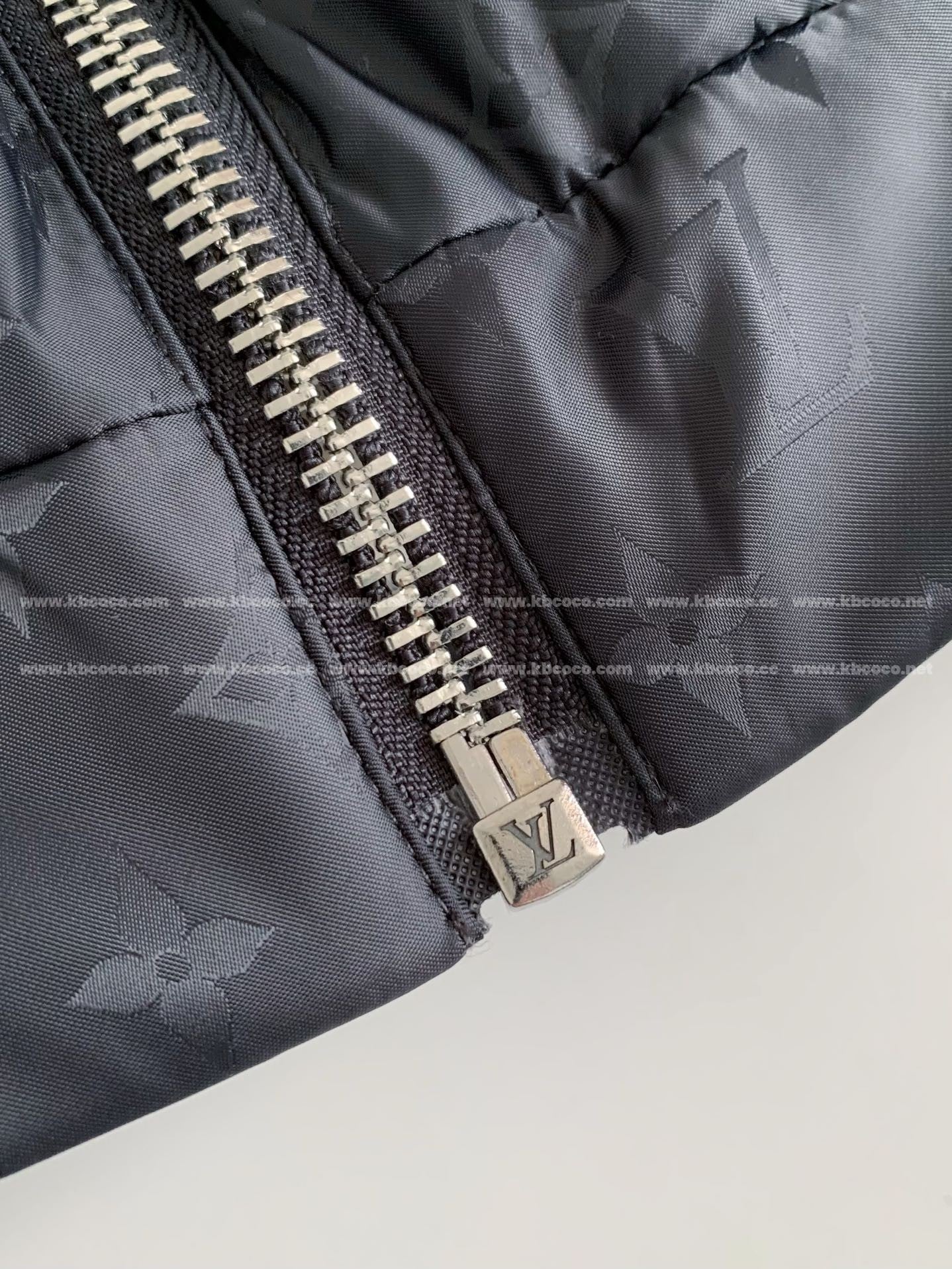 「#3961」LOUIS VUITTON Skiing Series FW24 Printed Hooded Cotton-Padded Jacket
