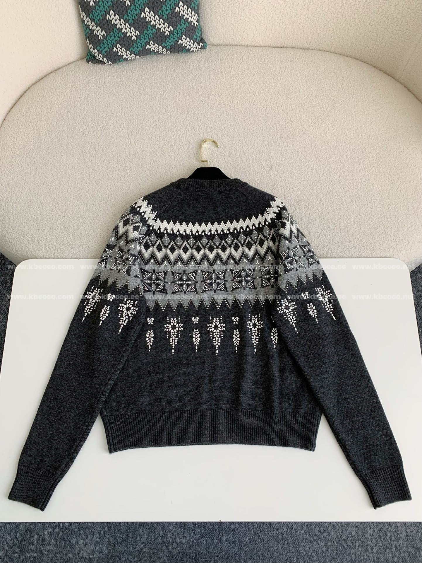 「#3969」Louis Vuitton Ski Collection FW24 Round Neck Sweater