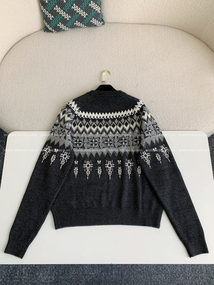 「#3969」Louis Vuitton Ski Collection FW24 Round Neck Sweater