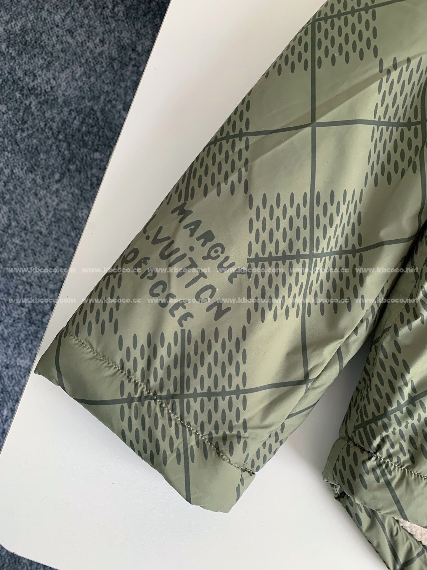 「#3974」Louis Vuitton SS25 Pre-Spring collection, Logo letter stripe jacket