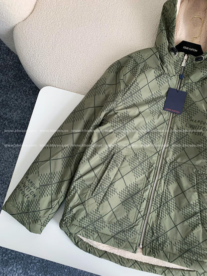 「#3974」Louis Vuitton SS25 Pre-Spring collection, Logo letter stripe jacket