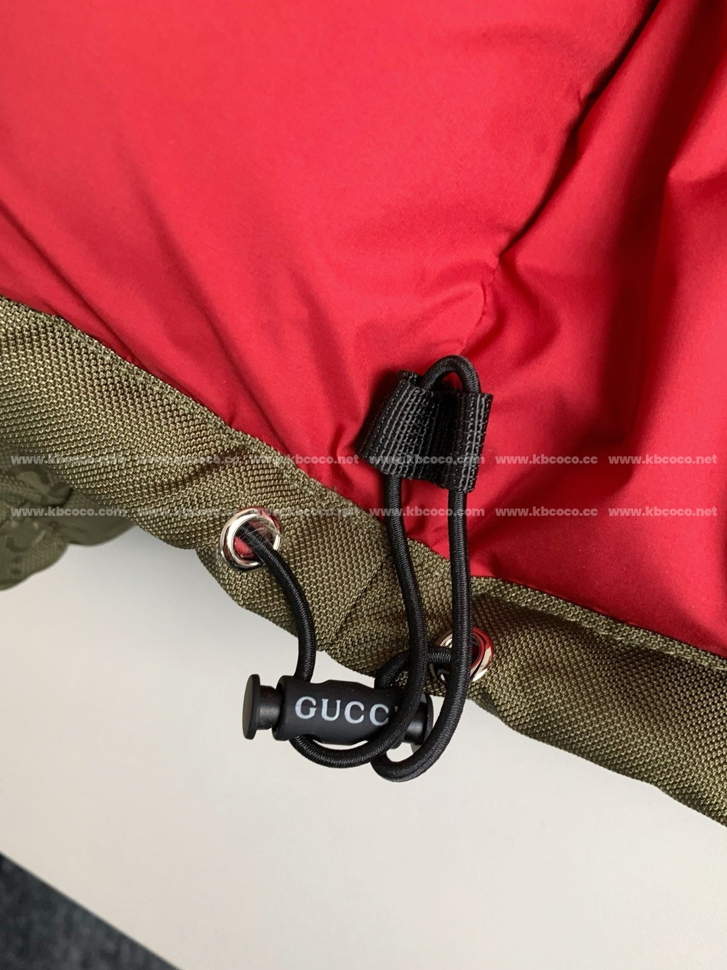 「#4005」Gucci Hooded patterned down jacket