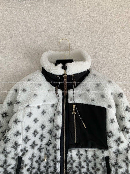 「#4043」Louis Vuitton Skiing Series FW24 Stand-collar Ombre Jacket