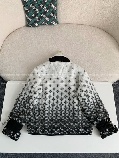 「#4043」Louis Vuitton Skiing Series FW24 Stand-collar Ombre Jacket