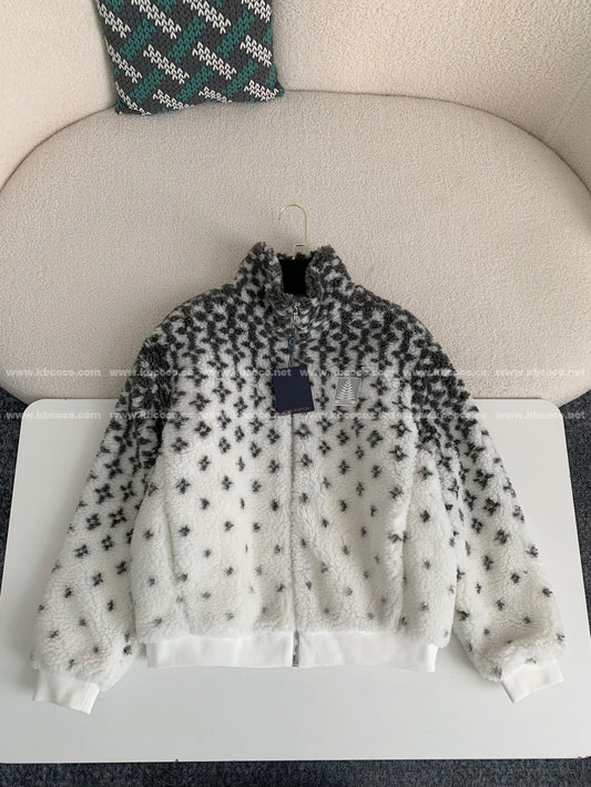 「#4044」Louis Vuitton Skiing Series FW24 Stand-collar Ombre Jacket