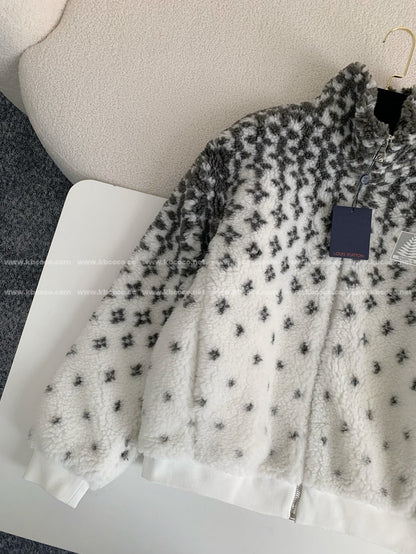 「#4044」Louis Vuitton Skiing Series FW24 Stand-collar Ombre Jacket