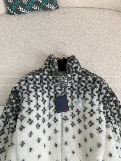 「#4044」Louis Vuitton Skiing Series FW24 Stand-collar Ombre Jacket