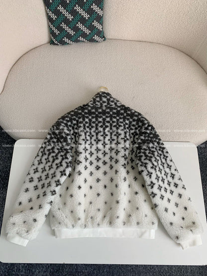「#4044」Louis Vuitton Skiing Series FW24 Stand-collar Ombre Jacket