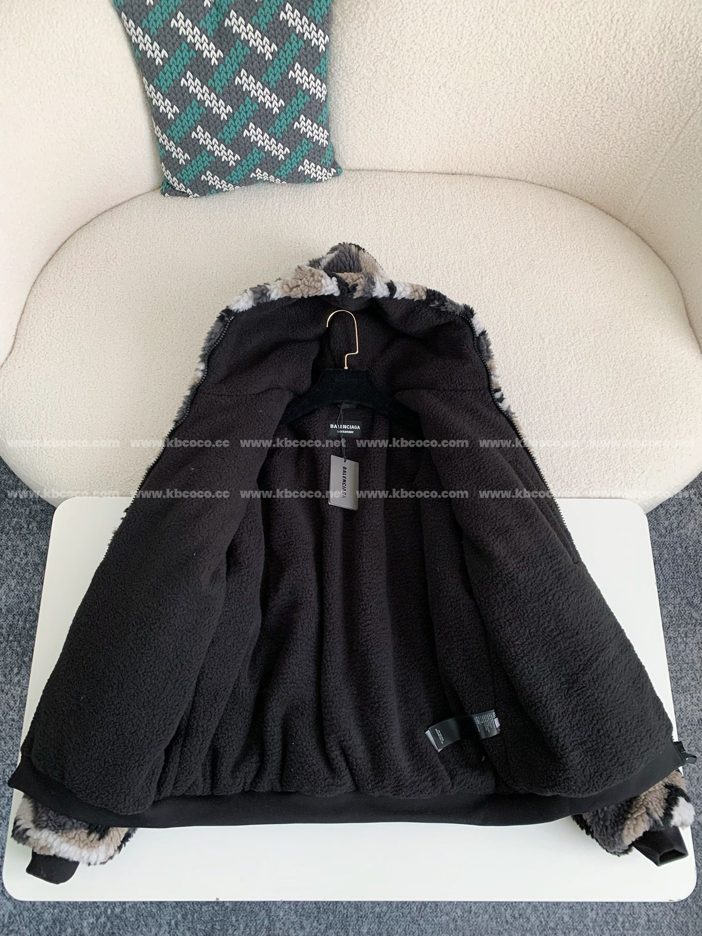 「#4072」Balenciaga Camouflage hooded jacket