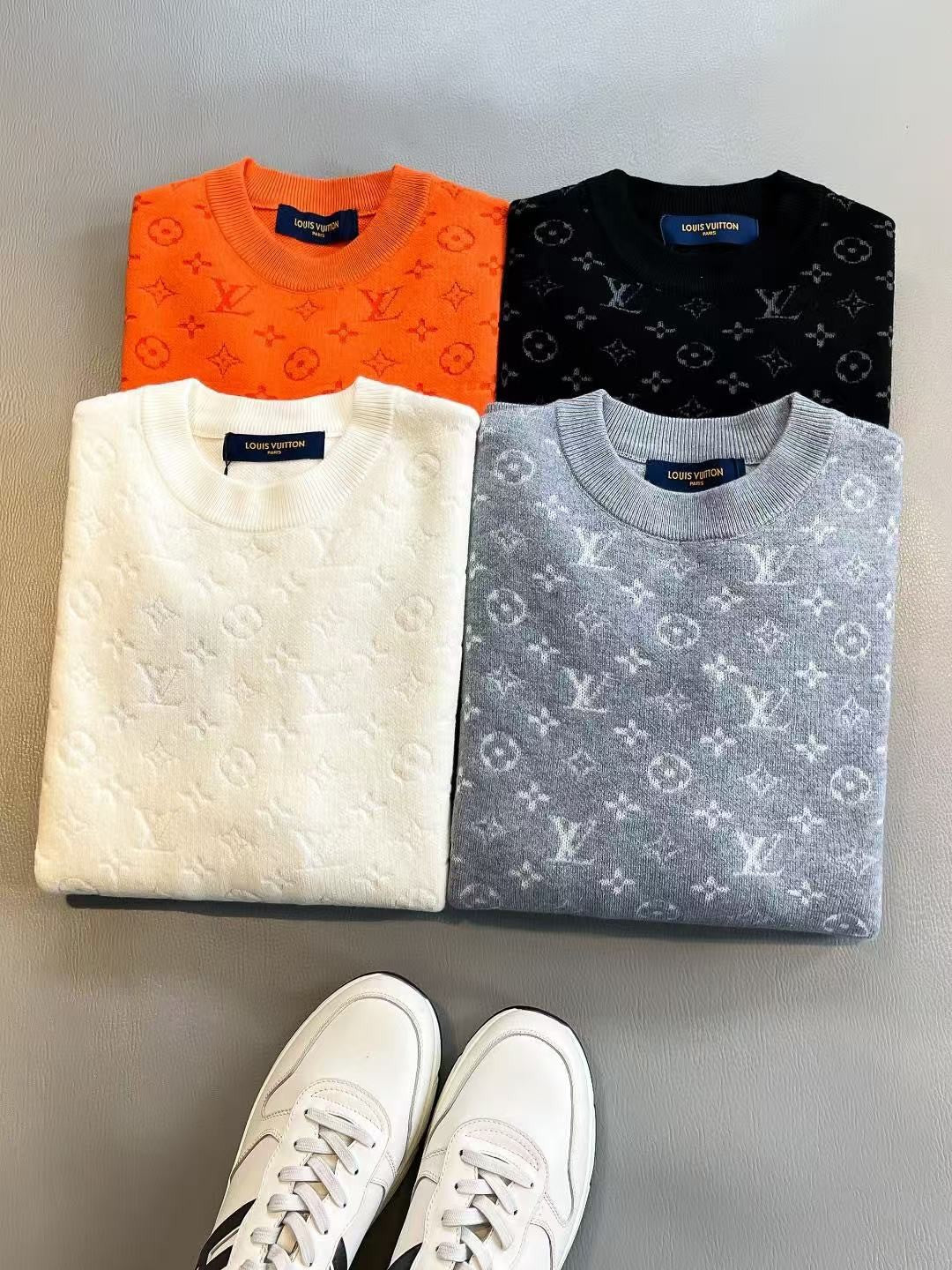 「#4117」Louis Vuitton 24 Fall/Winter Crew Neck Sweater