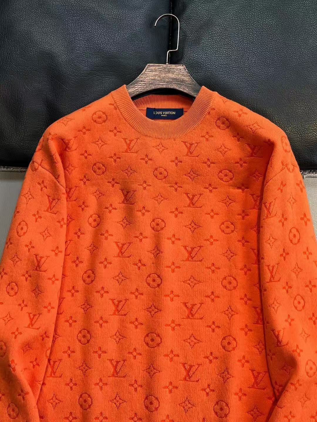 「#4117」Louis Vuitton 24 Fall/Winter Crew Neck Sweater