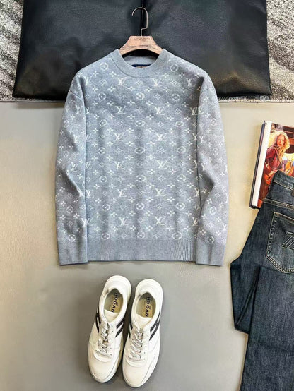 「#4117」Louis Vuitton 24 Fall/Winter Crew Neck Sweater