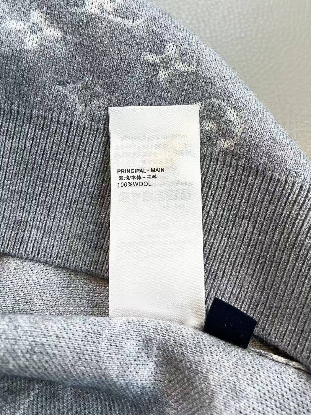 「#4117」Louis Vuitton 24 Fall/Winter Crew Neck Sweater
