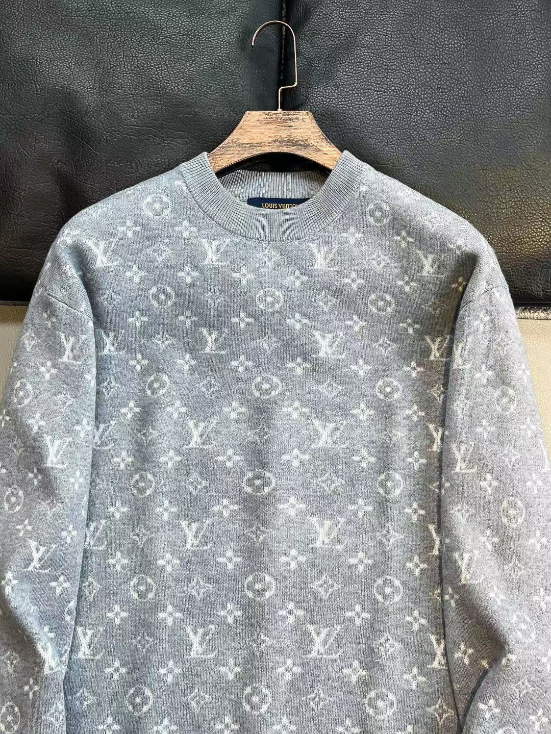 「#4117」Louis Vuitton 24 Fall/Winter Crew Neck Sweater