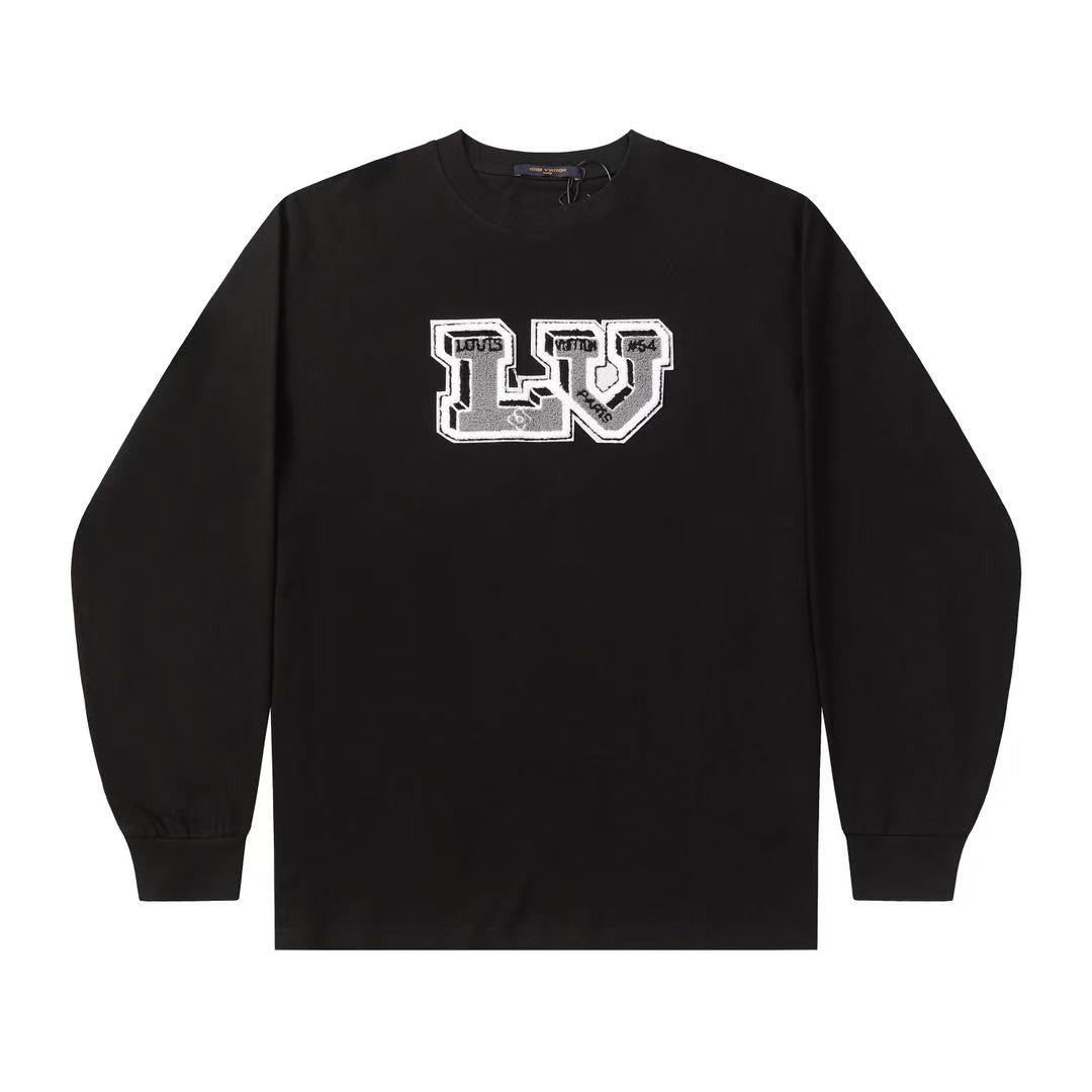 「#4118」Louis Vuitton 24fw autumn and winter letter embroidered long sleeve