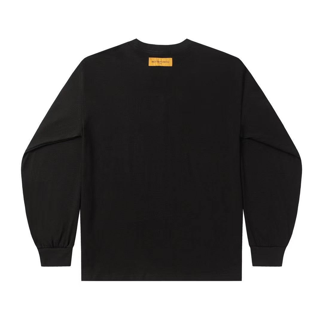 「#4118」Louis Vuitton 24fw autumn and winter letter embroidered long sleeve