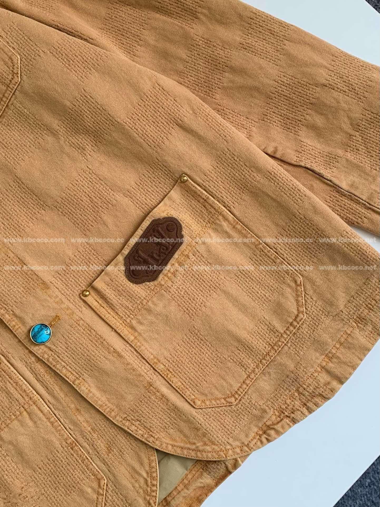 「#4152」Louis Vuitton FW24 Round Neck Single Breasted Casual Jacket