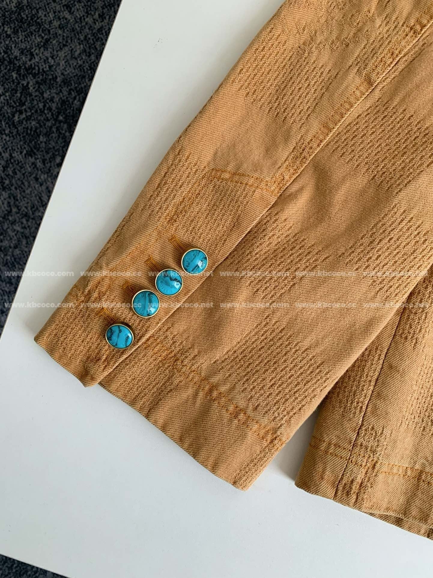 「#4152」Louis Vuitton FW24 Round Neck Single Breasted Casual Jacket