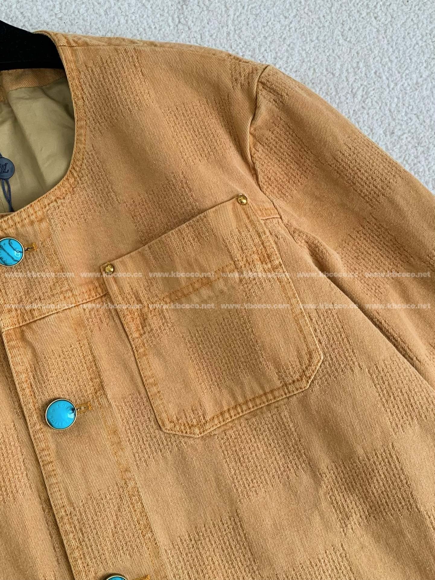 「#4152」Louis Vuitton FW24 Round Neck Single Breasted Casual Jacket
