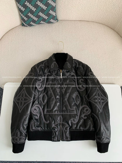 「#3715」Louis Vuitton Lamb Skin Jacket