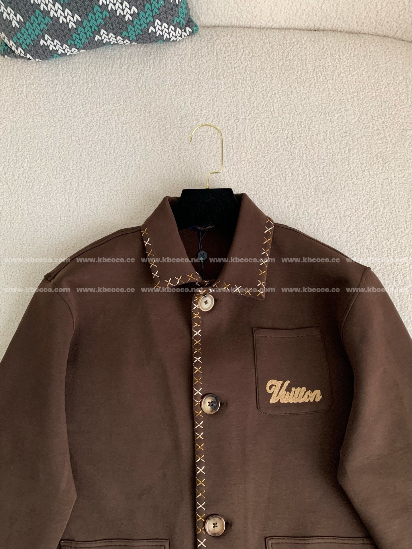 「#4209」Louis Vuitton x Tyler SS24 Letter Embroidery Casual Jacket