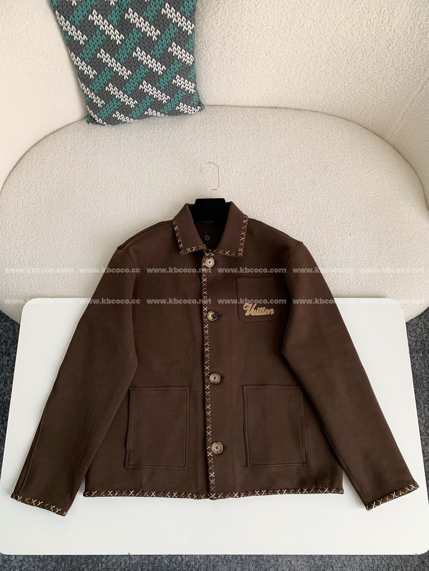 「#4209」Louis Vuitton x Tyler SS24 Letter Embroidery Casual Jacket