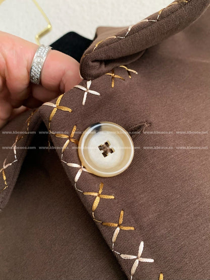 「#4209」Louis Vuitton x Tyler SS24 Letter Embroidery Casual Jacket