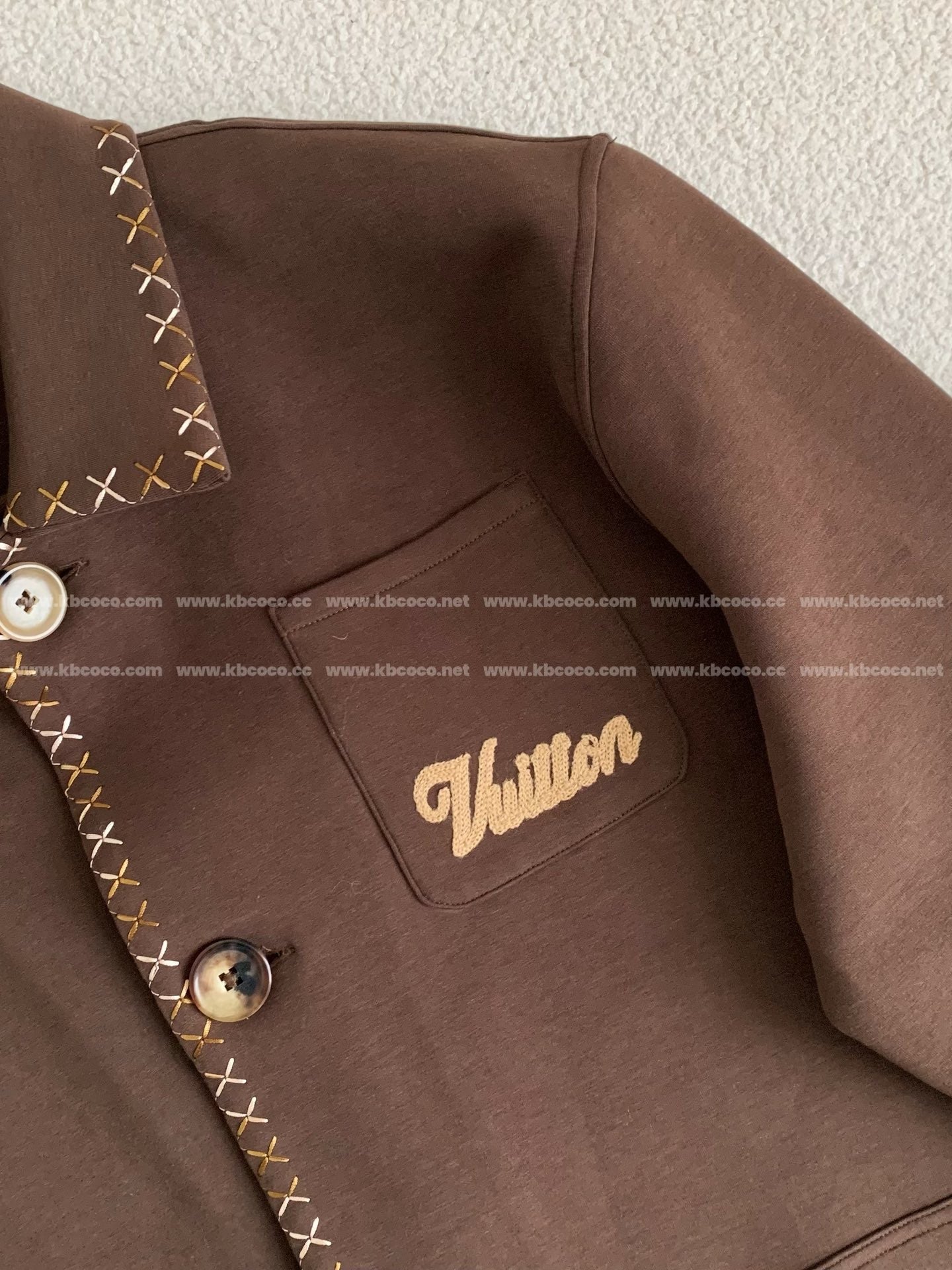 「#4209」Louis Vuitton x Tyler SS24 Letter Embroidery Casual Jacket