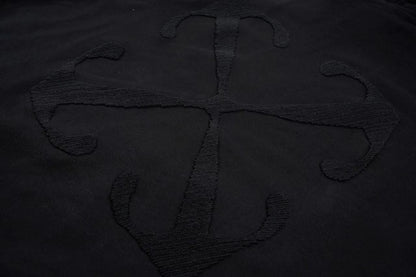 「#4214」offwhite dark pattern anchor arrow embroidered sweatshirt