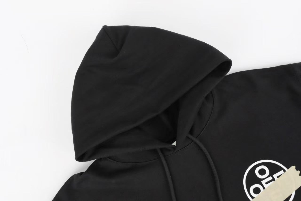 「#4215」offwhite yellow glue arrow hoodie