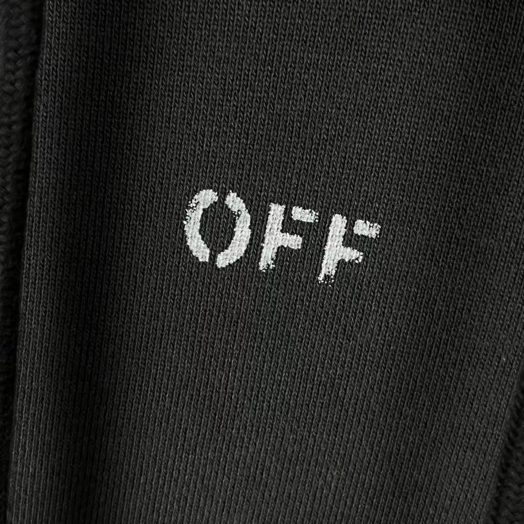 「#4219」offwhite arrow moon hoodie