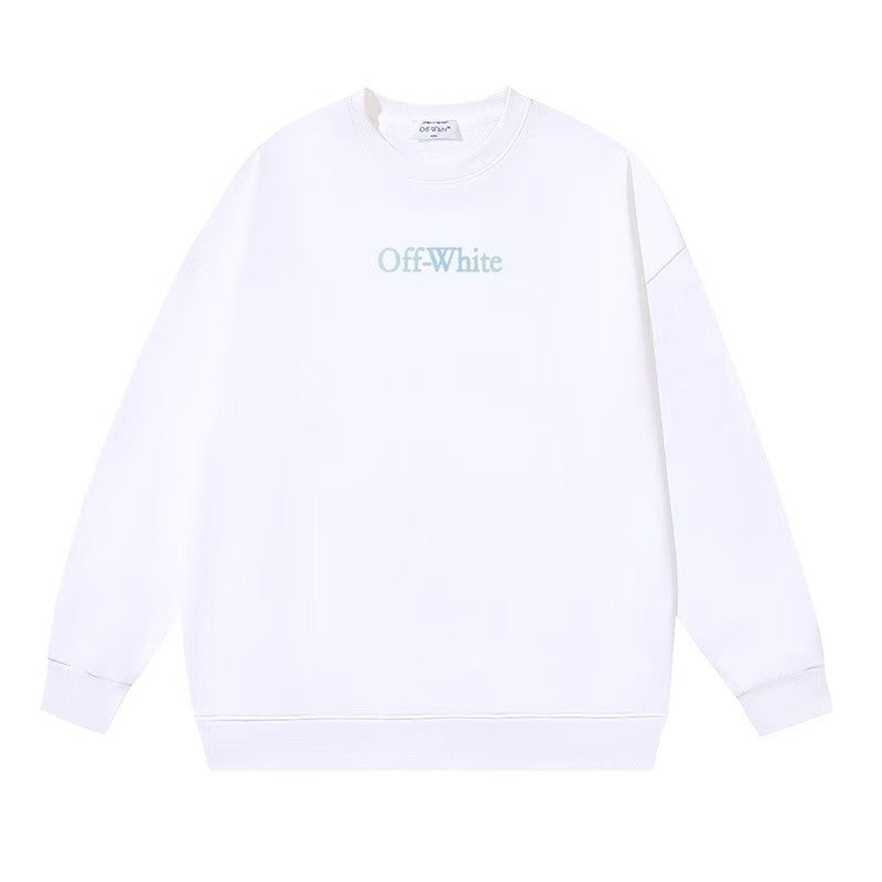 「#4220」offwhite gradient arrow print sweatshirt