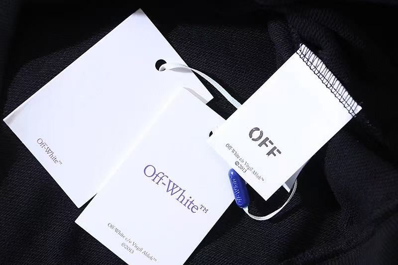「#4220」offwhite gradient arrow print sweatshirt