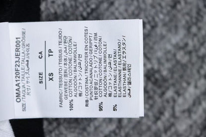 「#4223」offwhite number 23 hooded sweatshirt slash letter hoodie