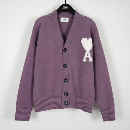 「#4231」Ami24 Alpaca Cardigan Sweater